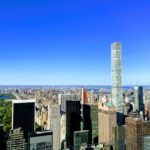 Terrace view of New York City