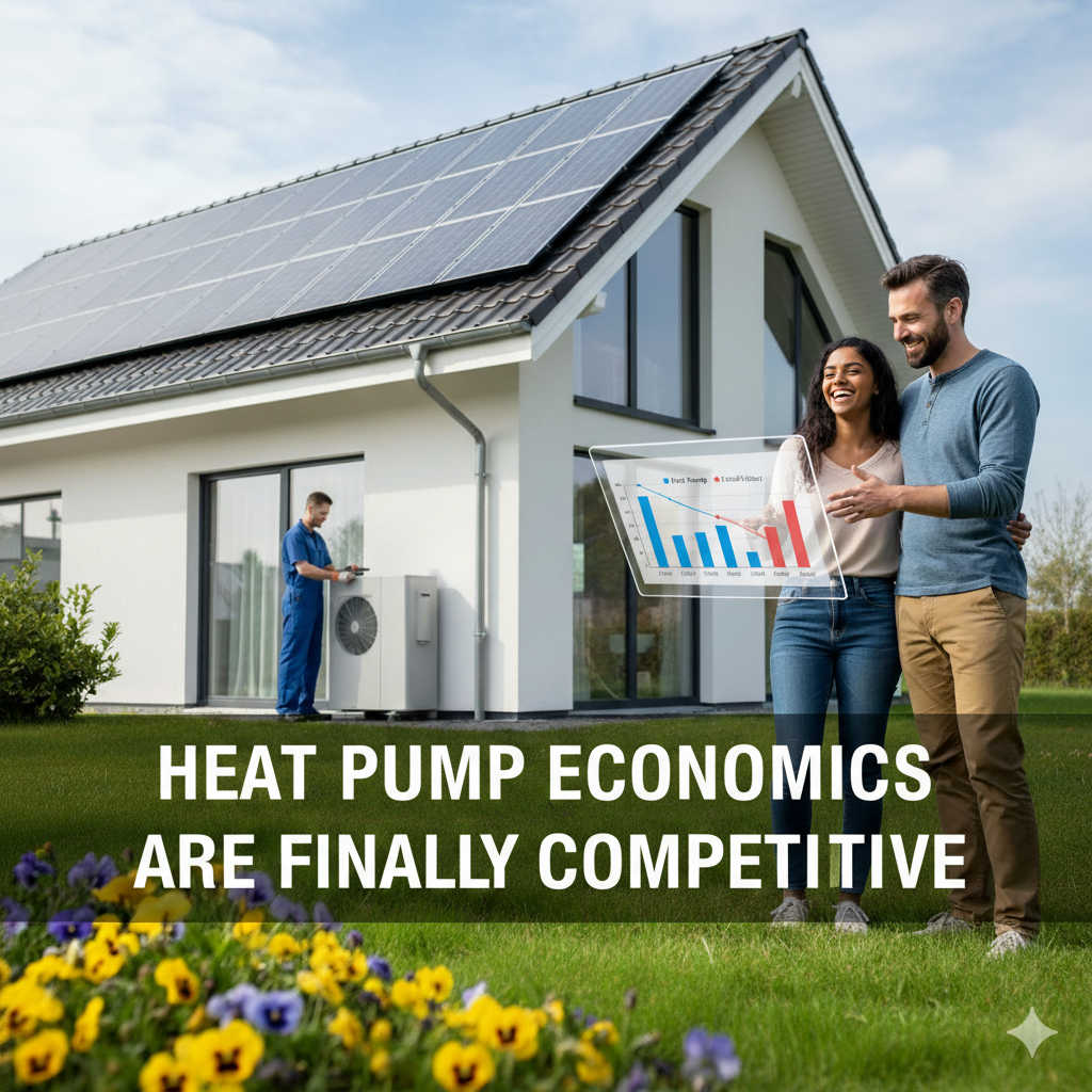 Heat Pump Economics Are Finally Competitive