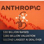Anthropic Raises $30 Billion at $380 Billion Valuation in Second Largest AI Deal Ever