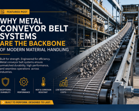 Why Metal Conveyor Belt Systems Are the Backbone of Modern Material Handling