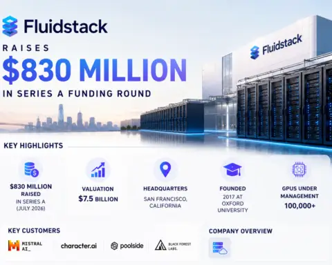 Fluidstack Raises $830 Million Series A