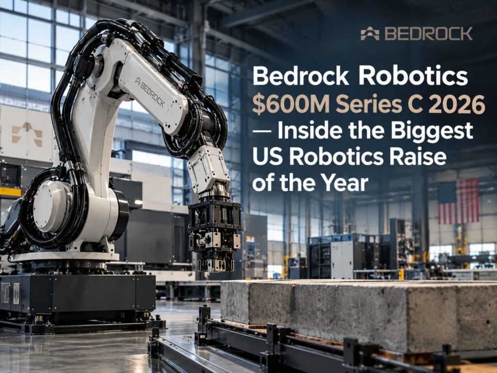 Bedrock Robotics $600M Series C 2026