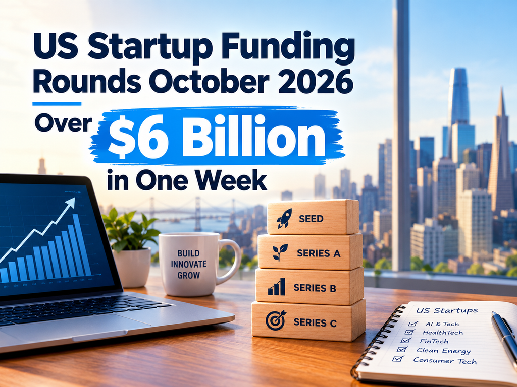 US Startup Funding Rounds October 2026