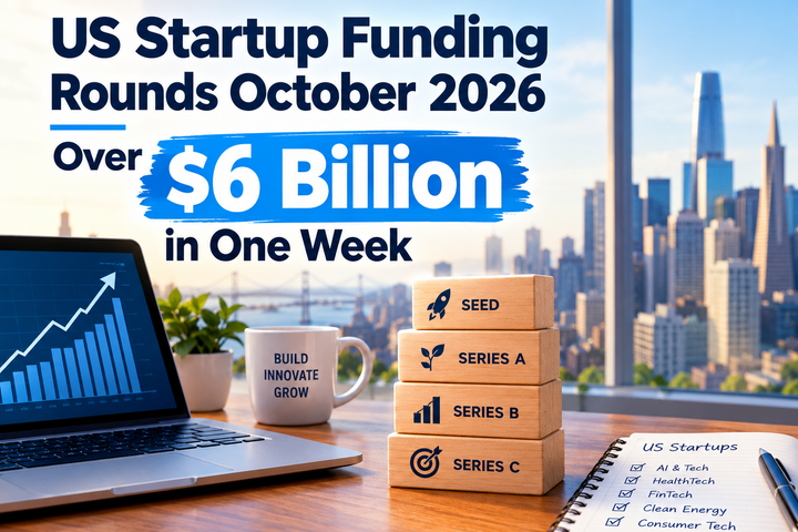 US Startup Funding Rounds October 2026